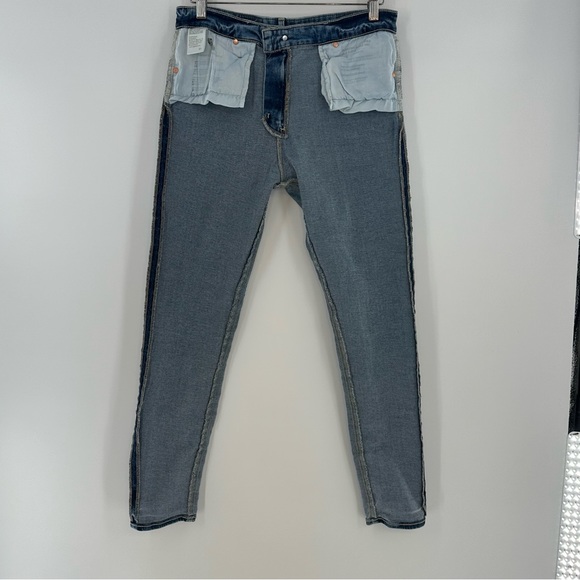 AG Adriano Goldschmied Farrah Ankle High-Rise Skinny Blue Size 31 - Picture 3 of 13